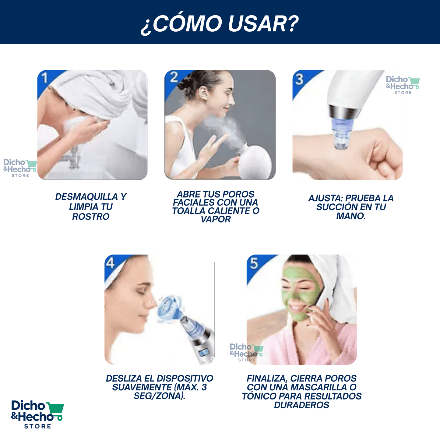 SUCCIONADOR DE PUNTOS NEGROS