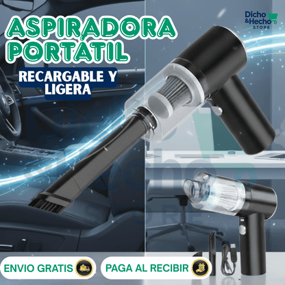 ASPIRADORA PORTATIL RECARGABLE