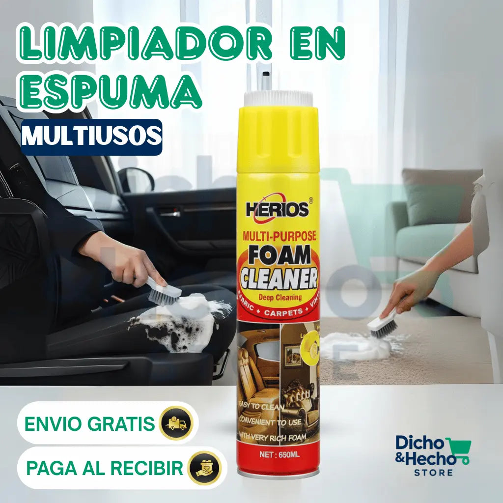 ESPUMA LIMPIADORA MULTIUSOS