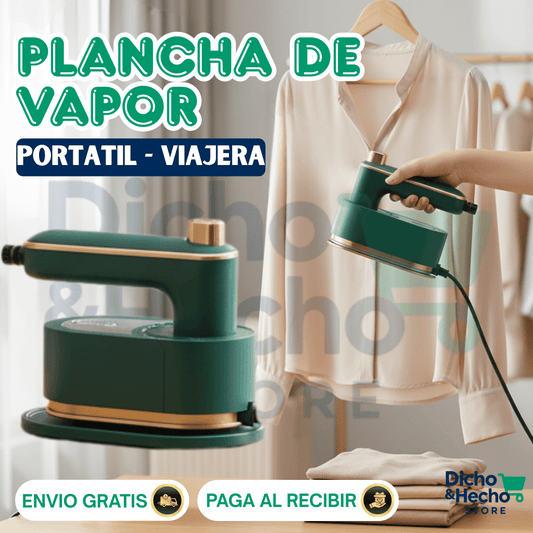 PLANCHA DE VAPOR PORTATIL