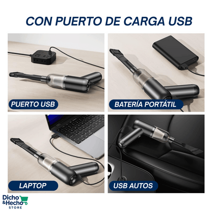ASPIRADORA PORTATIL RECARGABLE