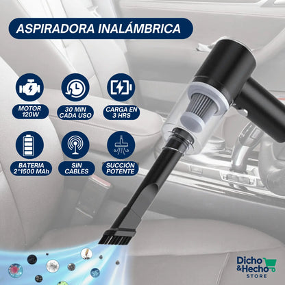 Aspiradora Inalambrica portatil