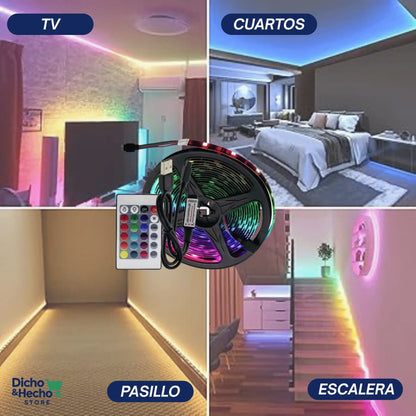 CINTA  LED RGB MULTICOLOR 5M