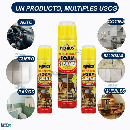 ESPUMA LIMPIADORA MULTIUSOS