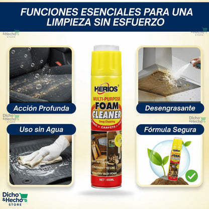 ESPUMA LIMPIADORA MULTIUSOS