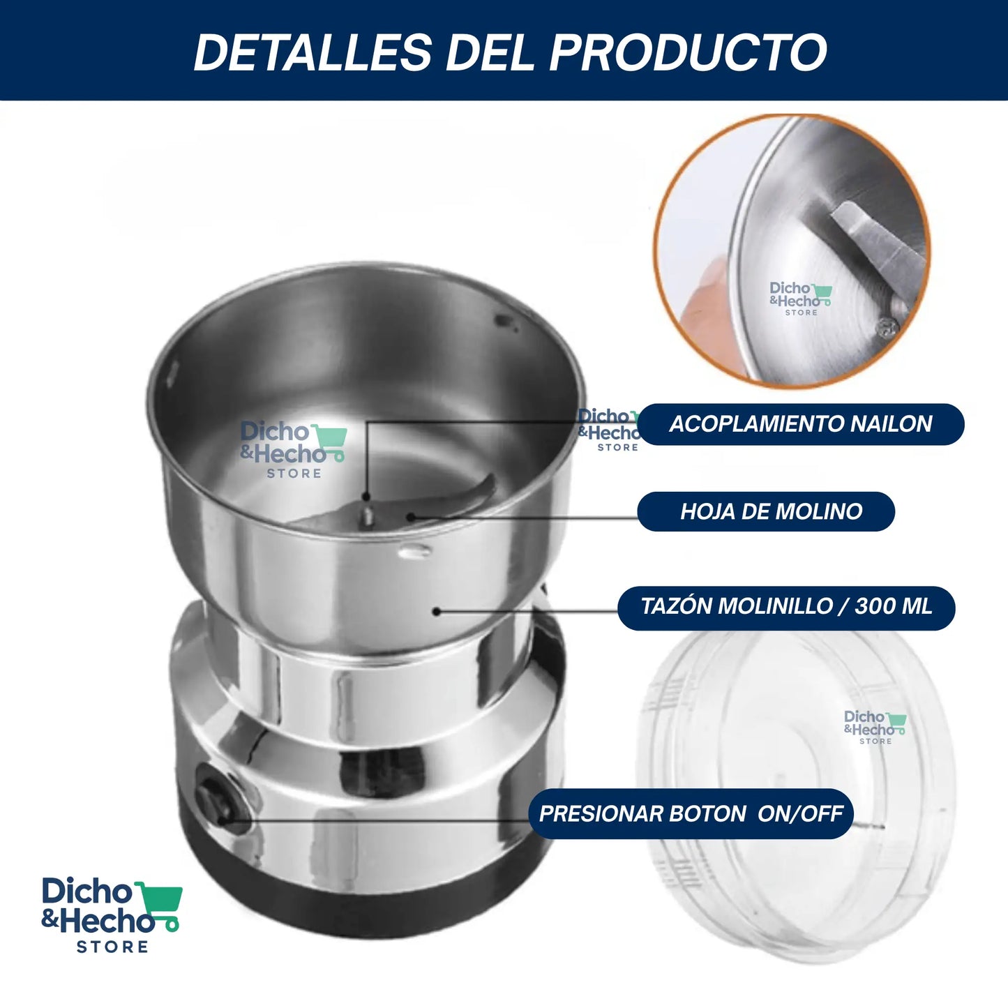 MOLINO ELECTRICO MULTIFUNCIONAL