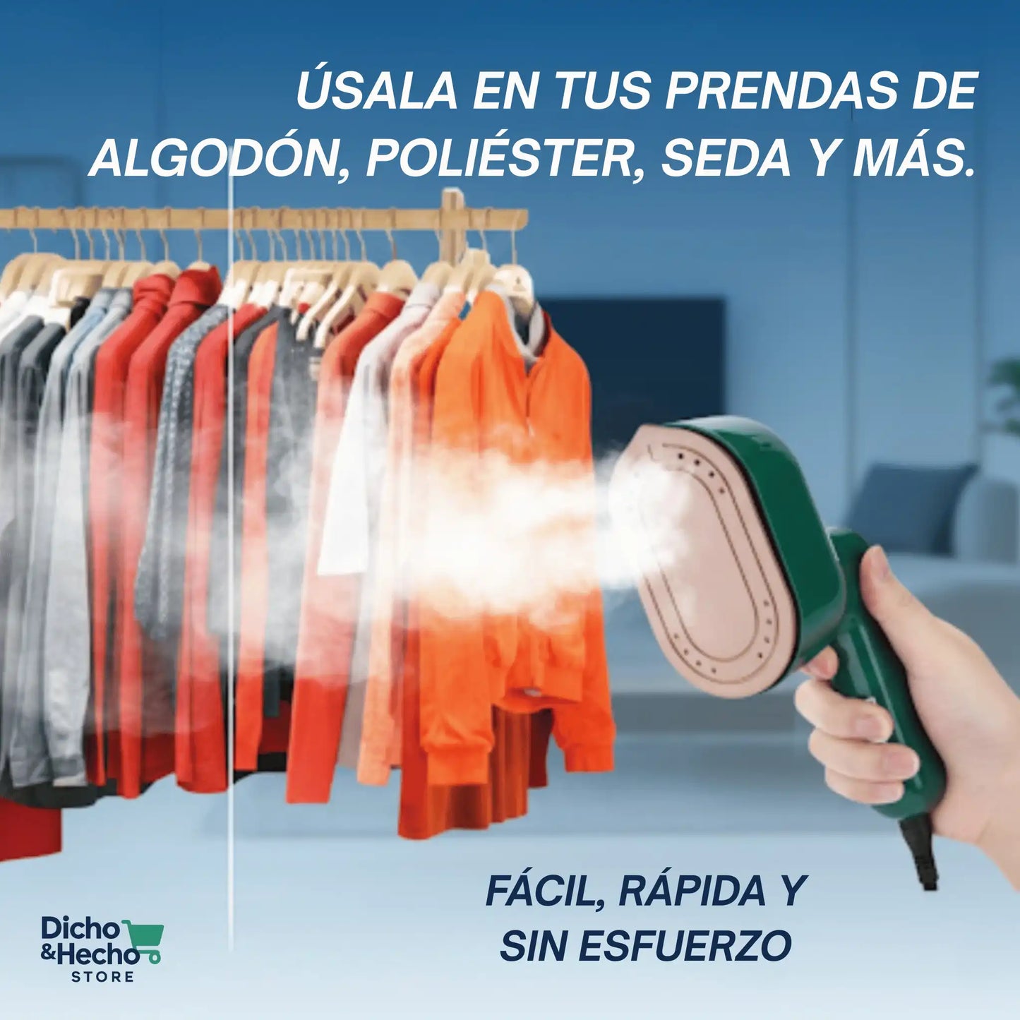 PLANCHA DE VAPOR PORTATIL