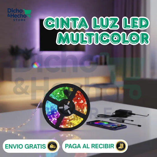 CINTA  LED RGB MULTICOLOR 5M