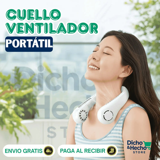 CUELLO VENTILADOR PORTÁTIL