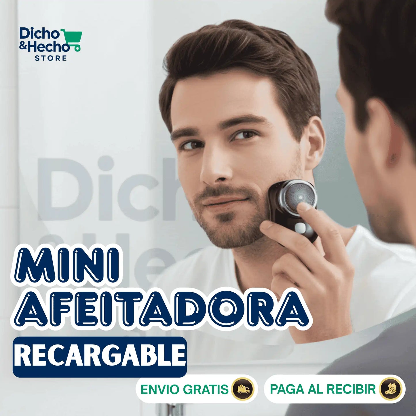 MINI AFEITADORA RECARGABLE